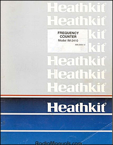 Heathkit IM-2410 Assembly and Instruction Manual